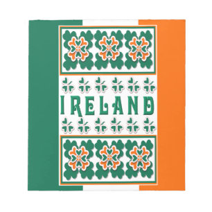 Kleeblatt und mehr notizblock