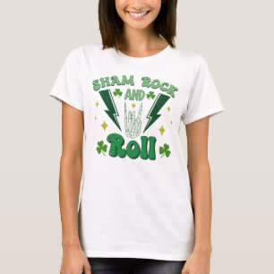 Kleeblatt und Roll St Patrick's Day T-Shirt