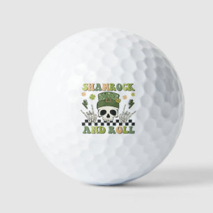Kleeblatt und Rolle Golfball