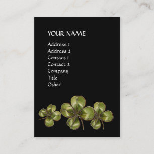 KLEEBLATT VISITENKARTE