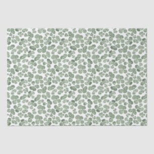 Kleeblatt Wasserfarbe St. Patrick's Clover Gemuste Seidenpapier