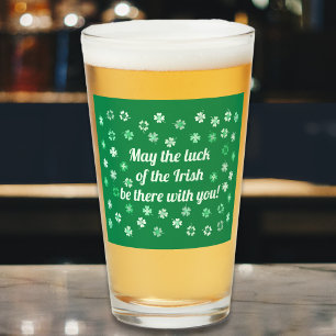 Kleeblätter 4-blättrige Klee - leicht bis dunkel G Glas