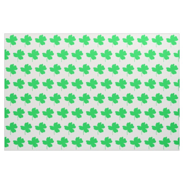 Kleeblätter aus hellgrünem Kleeblatt Stoff (Yard (91,4 cm))