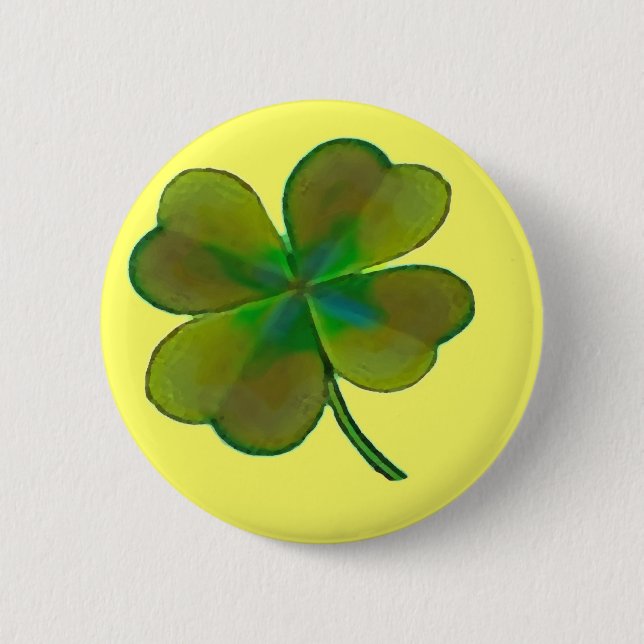 Kleeblätter Button (Vorderseite)