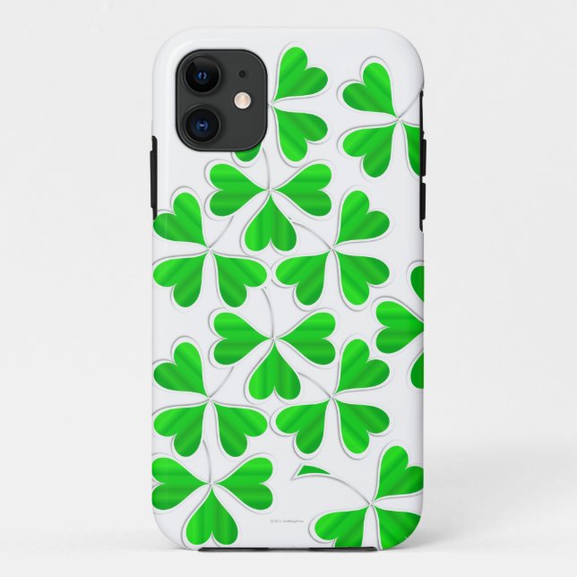 Kleeblätter Case-Mate iPhone Hülle (Rückseite)