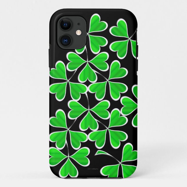 Kleeblätter Case-Mate iPhone Hülle (Rückseite)