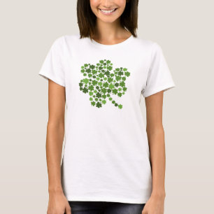 Kleeblätter in einem Kleeblatt T-Shirt