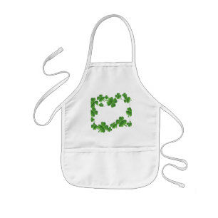 Kleeblätter Kinderschürze