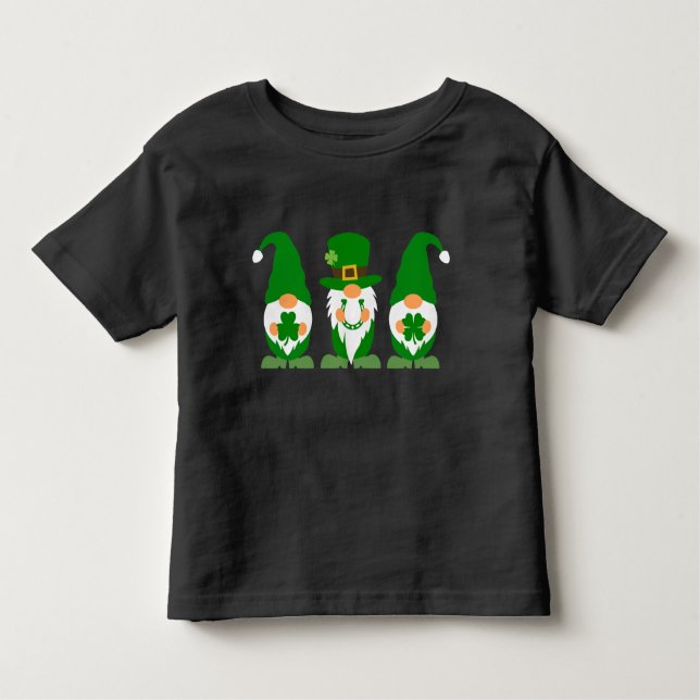Kleeblätter und gute 🍀 kleinkind t-shirt (Vorderseite)