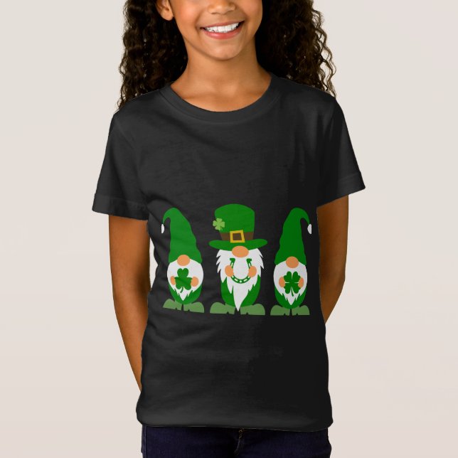 Kleeblätter und gute 🍀 T-Shirt (Vorderseite)