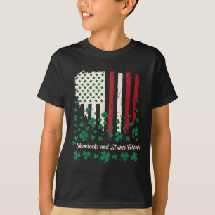 Kleeblätter und Streifen für immer - Patriotisch I T-Shirt