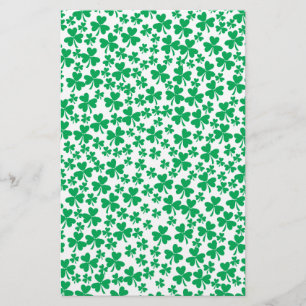 Kleeblätter zum St. Patrick's Day Briefpapier