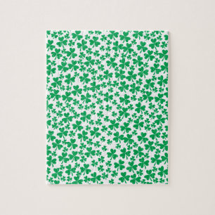 Kleeblätter zum St. Patrick's Day Puzzle