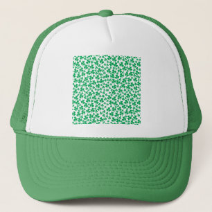 Kleeblätter zum St. Patrick's Day Truckerkappe