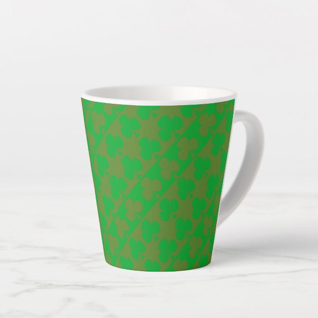 Kleeblattmuster Milchtasse (Rechte Ecke)
