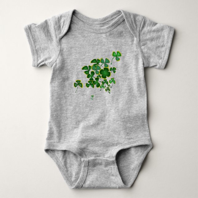 Kleeblatts Baby Bodysuit Strampler (Vorderseite)