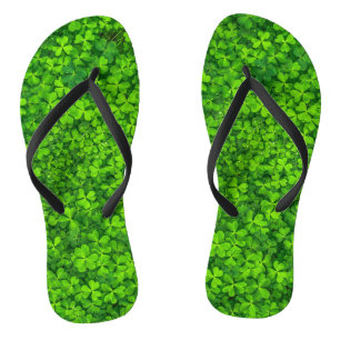 Kleeblatts Clover Verlasse St. Patrick's Day Fun Flip Flops