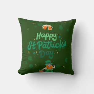 "Kleeblatts & Shenanigans: Ein St. Patrick's Day Kissen