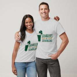 Kleeblatts & Shenanigans: St. Patrick's Day Design T-Shirt