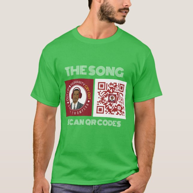 Kleegrün T-Shirt (Vorderseite)