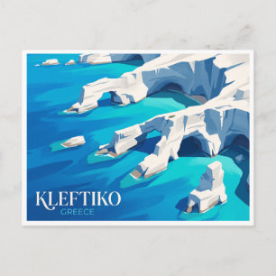 Kleftiko Milos Griechenland Postkarte