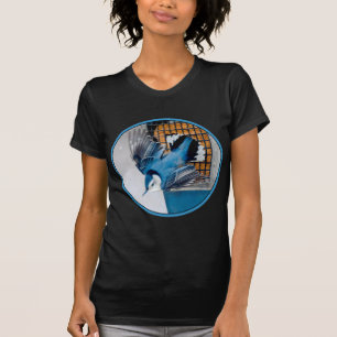 Kleiber im Schnee - Originalfoto T-Shirt