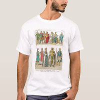 Kleid am byzantinischen Gericht