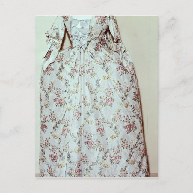 Kleid der Ehefrau Carl Linnaeus Postkarte (Vorderseite)