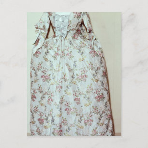 Kleid der Ehefrau Carl Linnaeus Postkarte