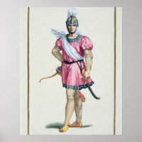 Kleid eines Norman Soldiers von 'Receuil des Estam