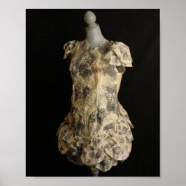 Kleid für den Kaffeefilter - Kleidungsstück Poster