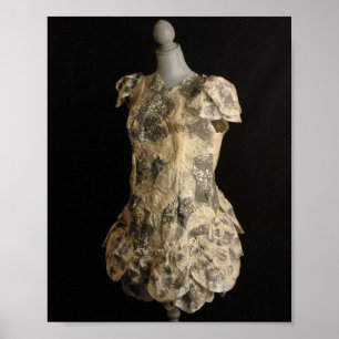 Kleid für den Kaffeefilter - Kleidungsstück Poster