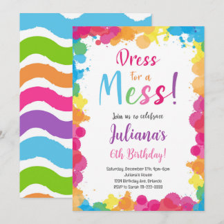 Kleid für eine Mälzerei zum Geburtstag Einladung