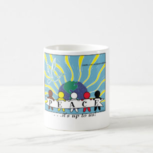 KLEID, USW.: WELTfriedensTasse Kaffeetasse
