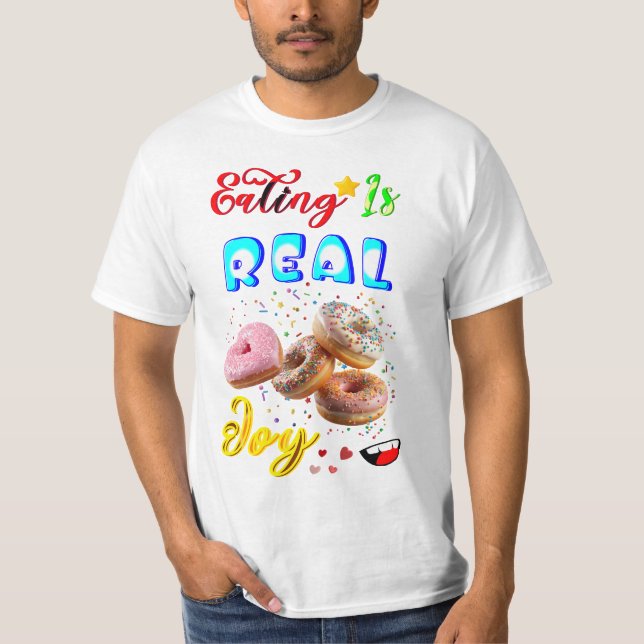Kleider essen ist echte Freude (Vorderseite)