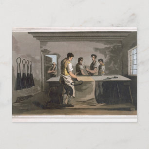 Kleiderableger, aus Grav "Kostüm von Yorkshire" Postkarte