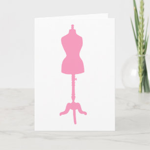 Kleiderbüste Silhouette II - Pink Karte