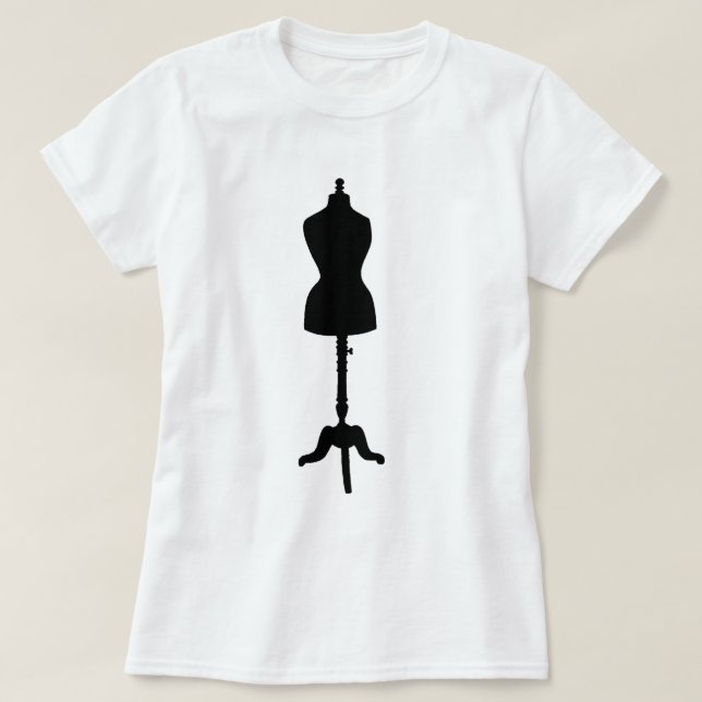 Kleiderform-Silhouette II T-Shirt (Design vorne)