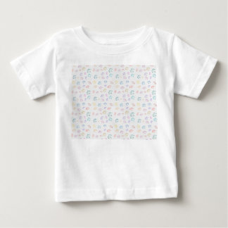 Kleiderlinie mit Blumenmuster Baby T-shirt