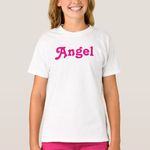 Kleidermädchen-Engel T-Shirt