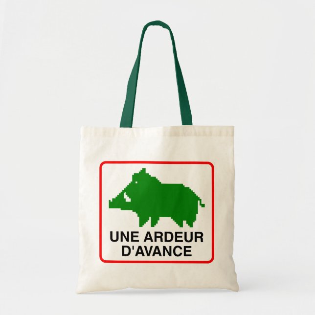 Kleidersacksack - eine GLUT IM VORAUS Tragetasche (Vorne)