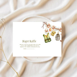 Kleiderständer für Babydusche Begleitkarte