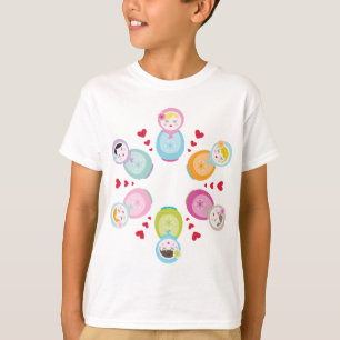 KLEIDUNG:: babushka Puppen - Mandala T-Shirt