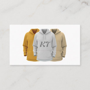 Kleidung Bekleidung Sweatshirt Maßgeschneiderte Ka Visitenkarte