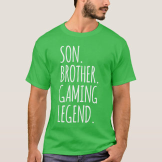 Kleidung Computer Videospiel Geek Sohn Bruder Gami T-Shirt
