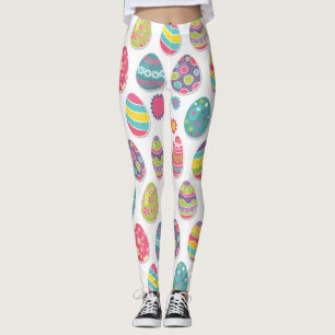 Kleidung der Osterei-Themed Leggings- Ostern Leggings