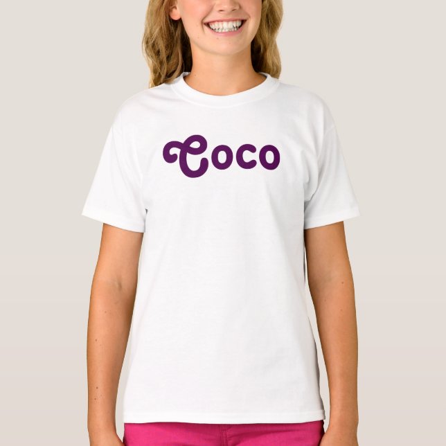 Kleidung Girls Coco T-Shirt (Vorderseite)