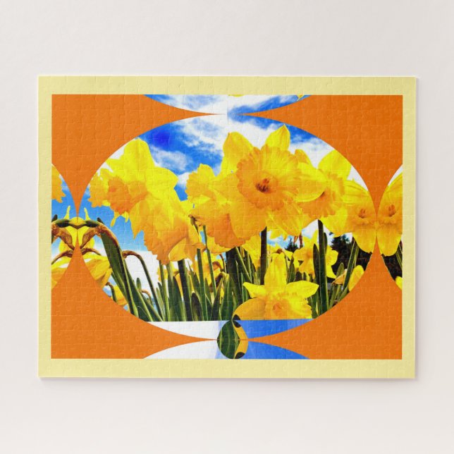 Kleidung im Frühling Puzzle (Horizontal)