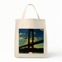 Kleidung: NY Elevation Verrazzano Bridge Sonnenunt