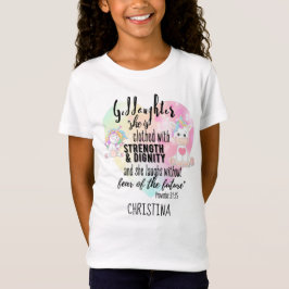 Kleidung Stärke Dignity Teen GODAUGHTER Zitat T-Shirt
